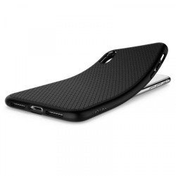 Viedtālruņa aizmugurējais vāciņš Apple iPhone XS Max Liquid Air Black