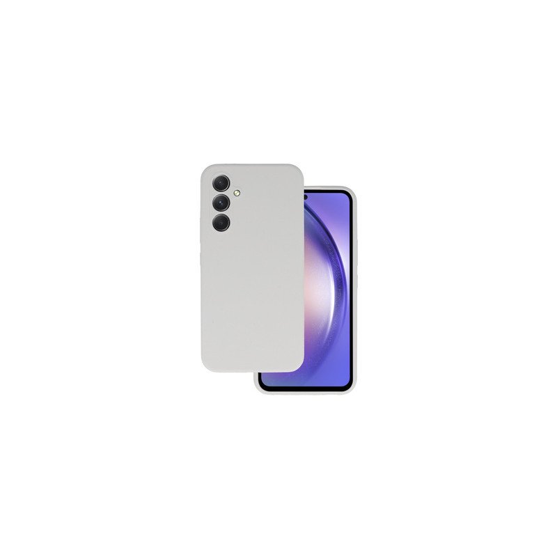 Viedtālruņa aizmugurējais vāciņš Samsung Galaxy A54 5G Silicone Lite White Titanium