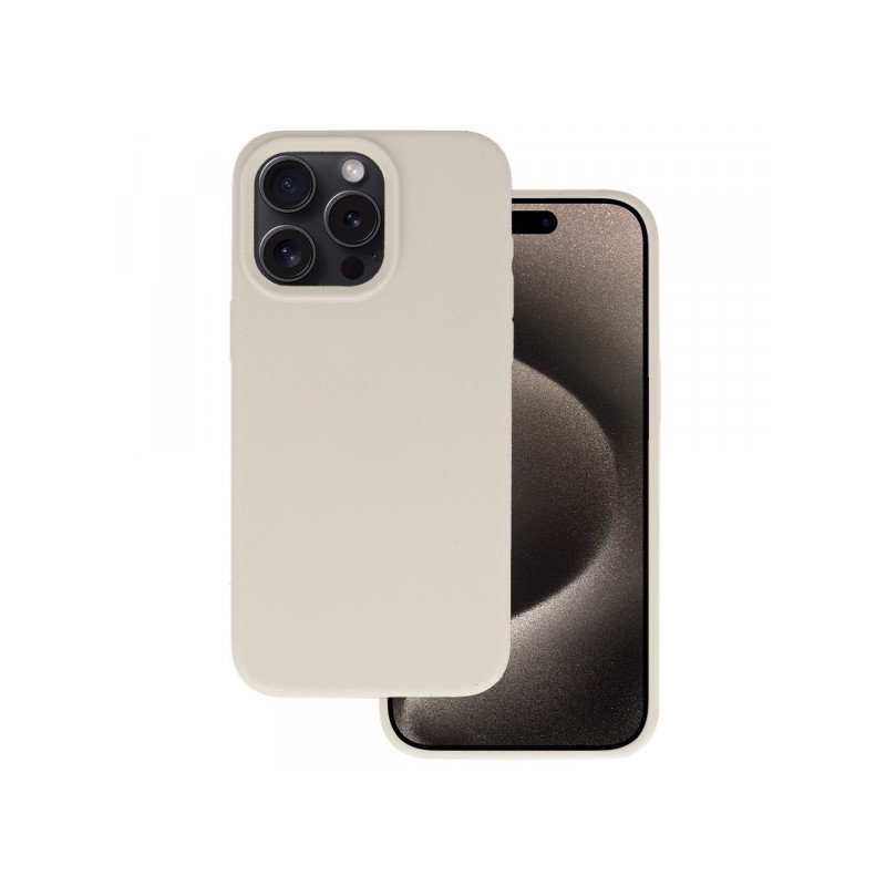 Viedtālruņa aizmugurējais vāciņš Xiaomi Redmi 13C Silicone Lite Light Grey