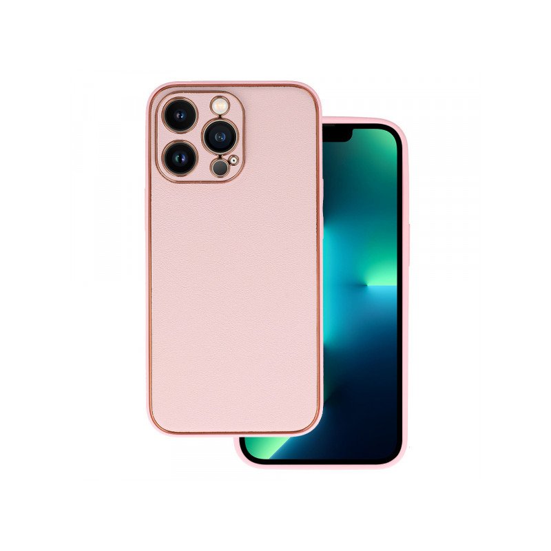 Viedtālruņa aizmugurējais vāciņš Apple iPhone 12 Pro Luxury Light Pink