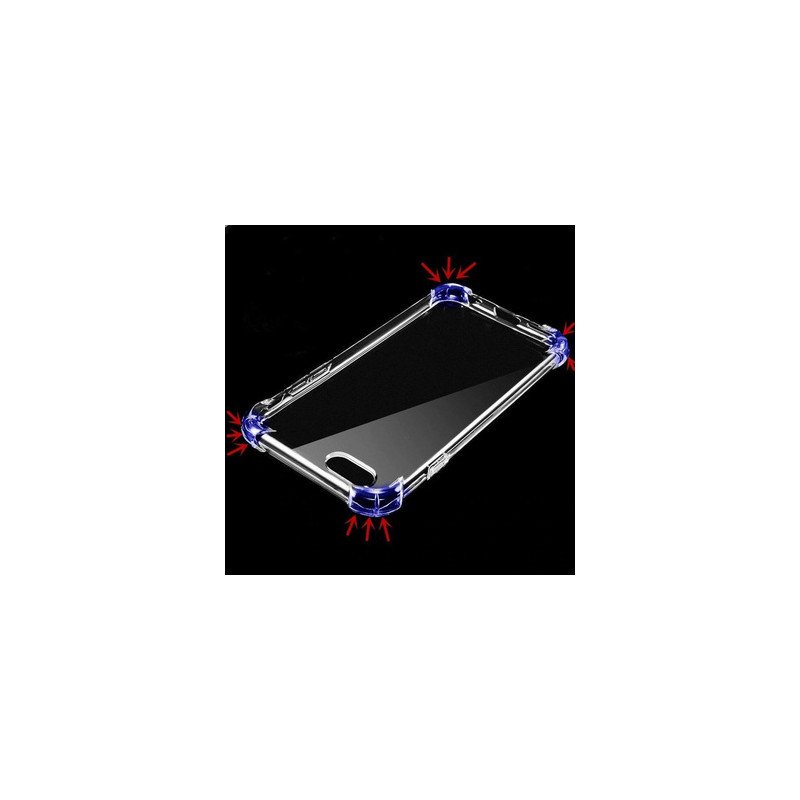 Viedtālruņa aizmugurējais vāciņš Xiaomi Redmi Note 10/10S Antishock 0.5mm Transparent