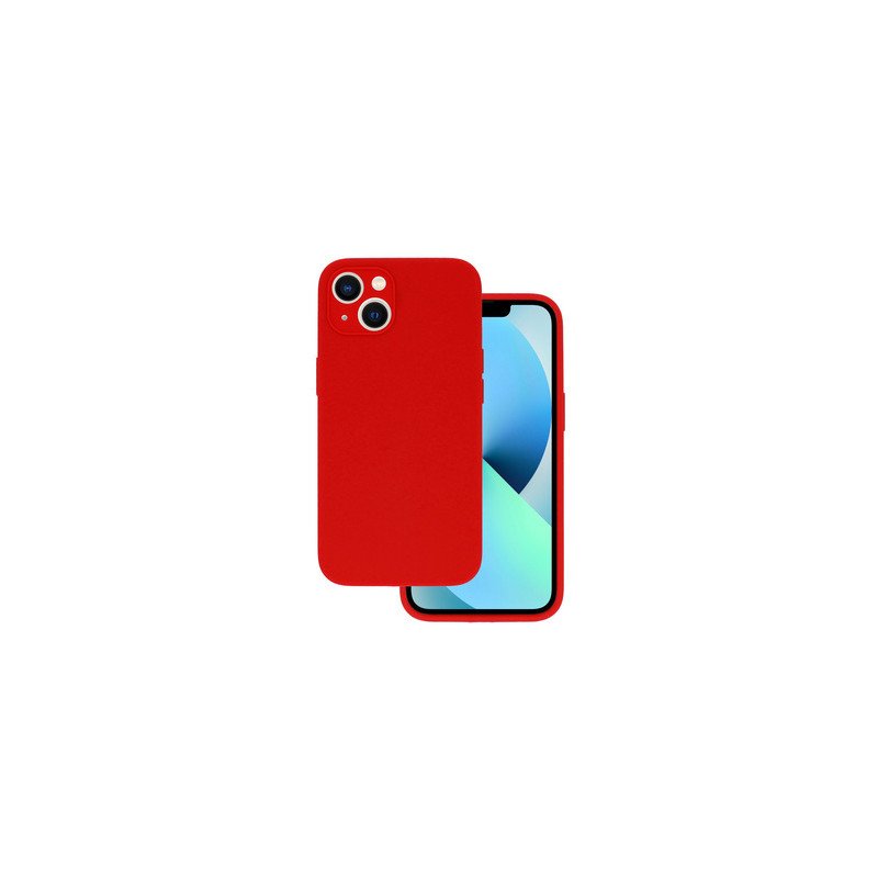 Viedtālruņa aizmugurējais vāciņš Samsung Galaxy S21 FE Silicone Lite Red