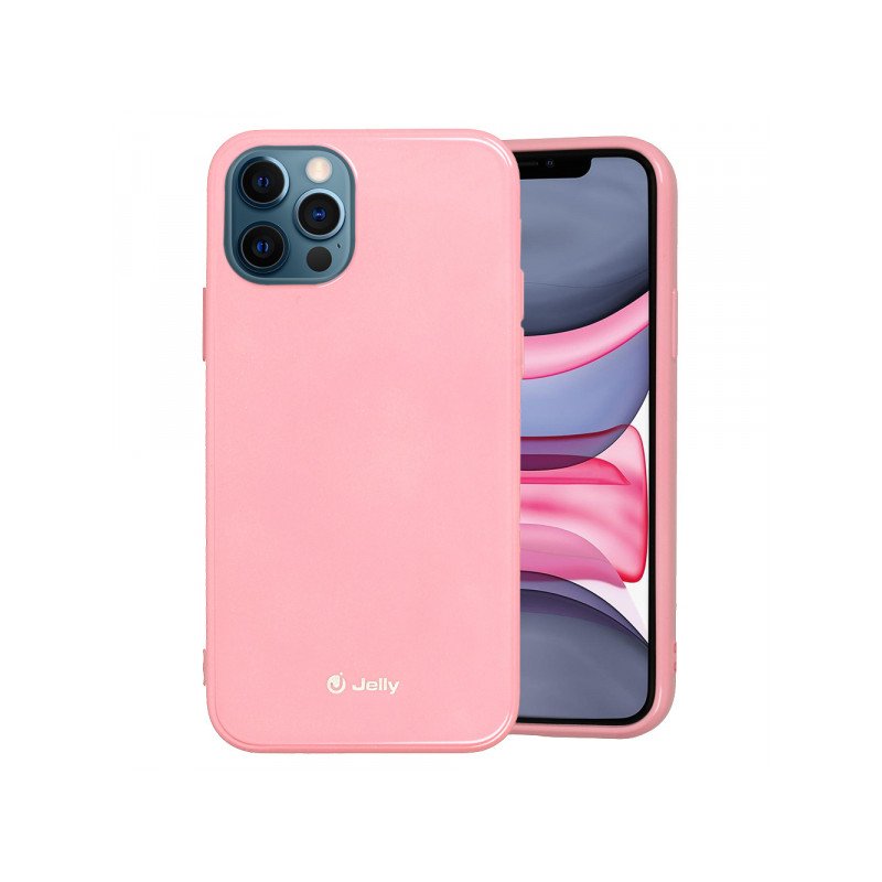 Viedtālruņa aizmugurējais vāciņš Samsung Galaxy A32 Jelly Light Pink