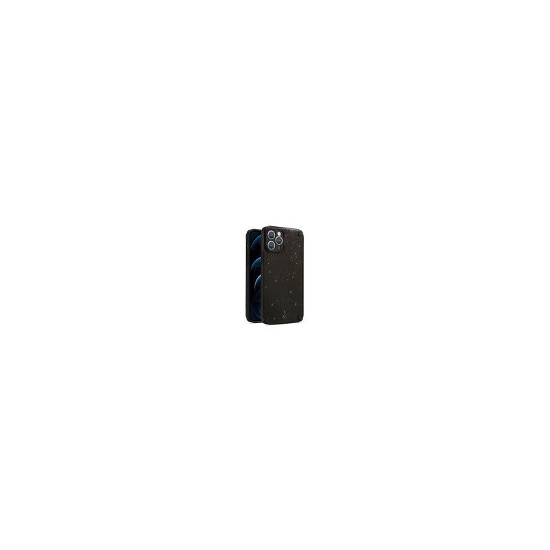 Viedtālruņa aizmugurējais vāciņš Apple iPhone 11 Pro Armor Glitter Black, Transparent