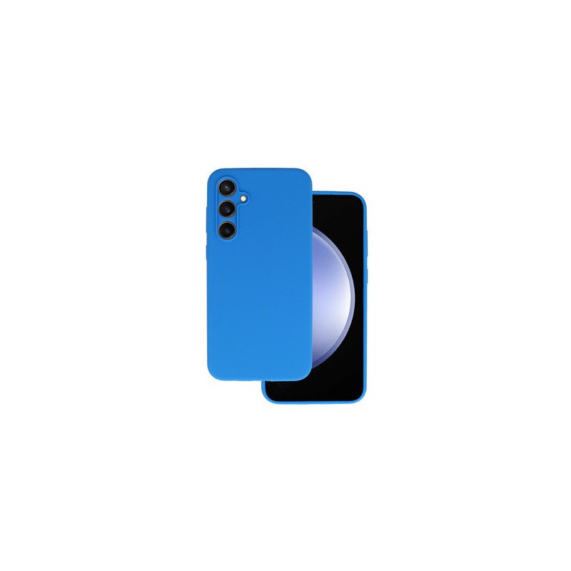 Viedtālruņa aizmugurējais vāciņš Apple Iphone 16 Silicone Lite Blue