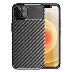 Viedtālruņa aizmugurējais vāciņš Apple Iphone 16 Carbon Elite Black