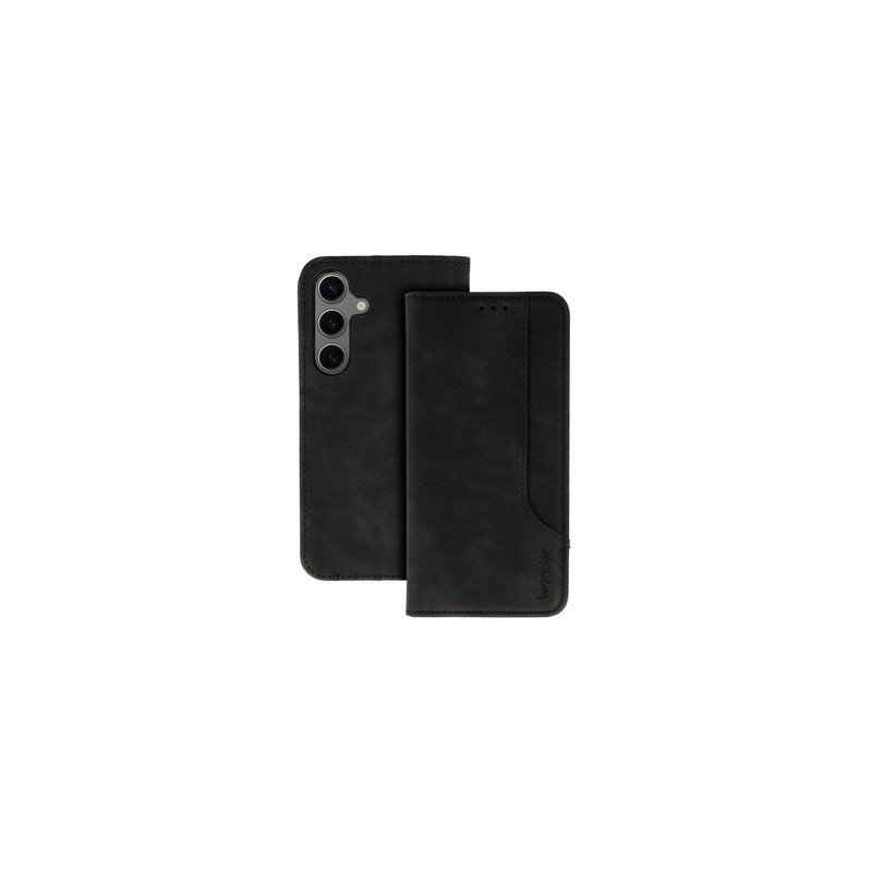 Viedtālruņa atveramais maciņš Samsung Galaxy S25 Fancy Case Black