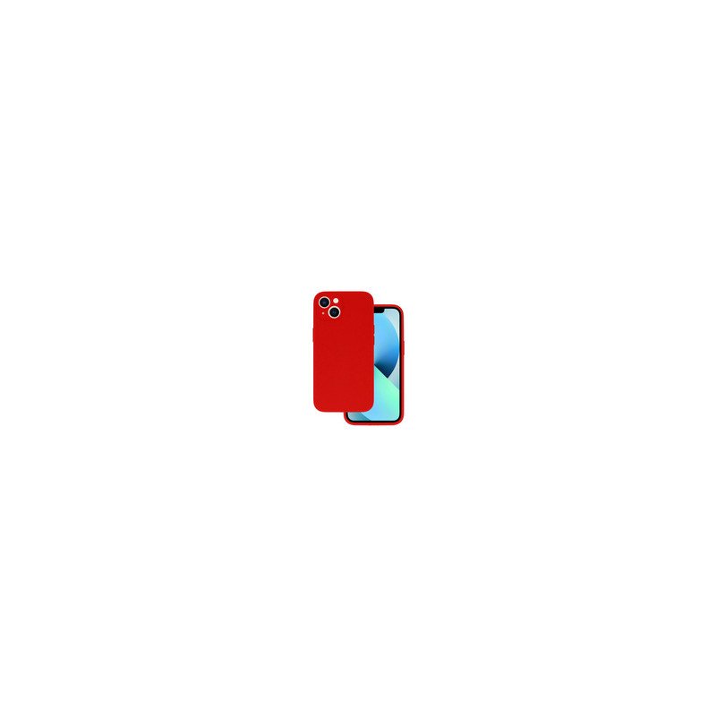 Viedtālruņa aizmugurējais vāciņš Apple iPhone 13 Silicone Lite Red