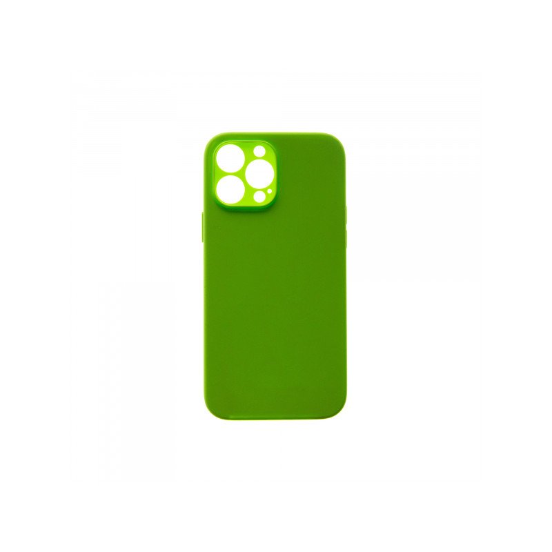 Viedtālruņa aizmugurējais vāciņš Apple iPhone 13 Pro Max Silicone Lite Light Green