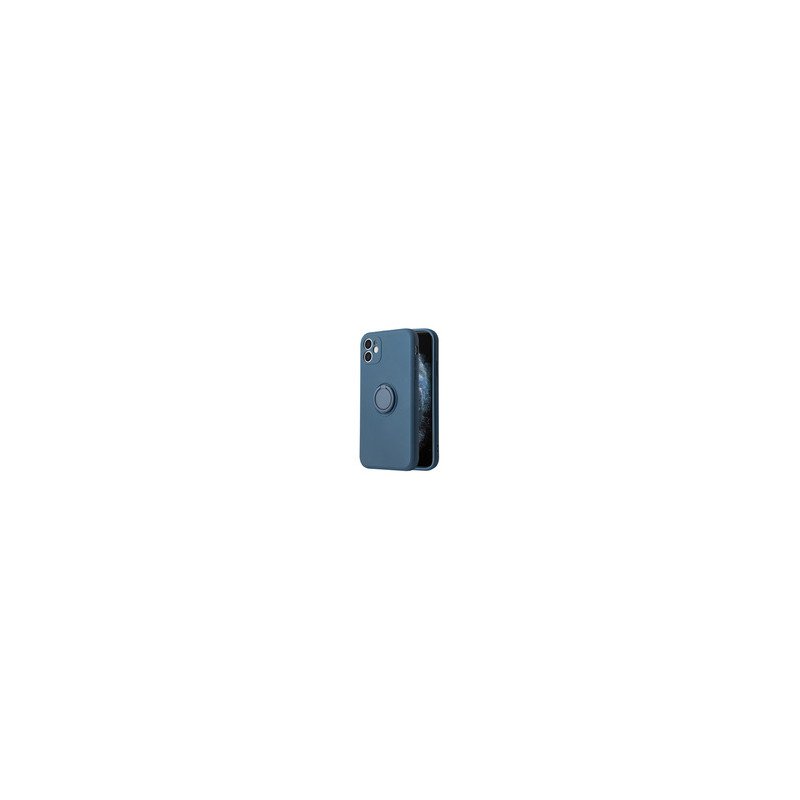 Viedtālruņa aizmugurējais vāciņš Apple iPhone 13 Silicone Ring Blue