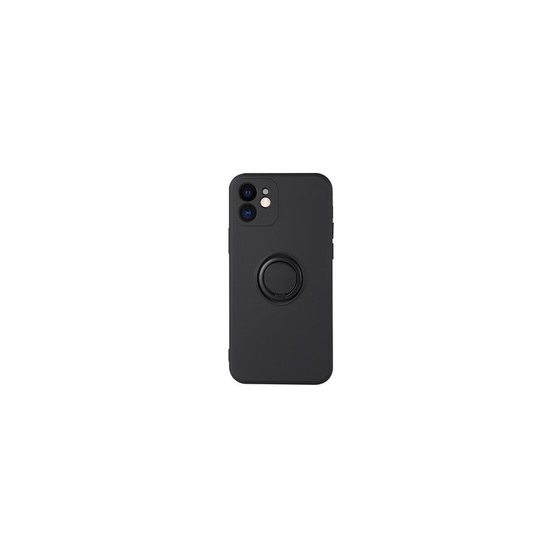 Viedtālruņa aizmugurējais vāciņš Samsung Galaxy S21 Silicone Ring Black