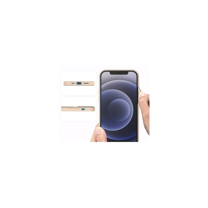 Viedtālruņa aizmugurējais vāciņš Apple iPhone 13 Mini MagSilicone Soft Pink