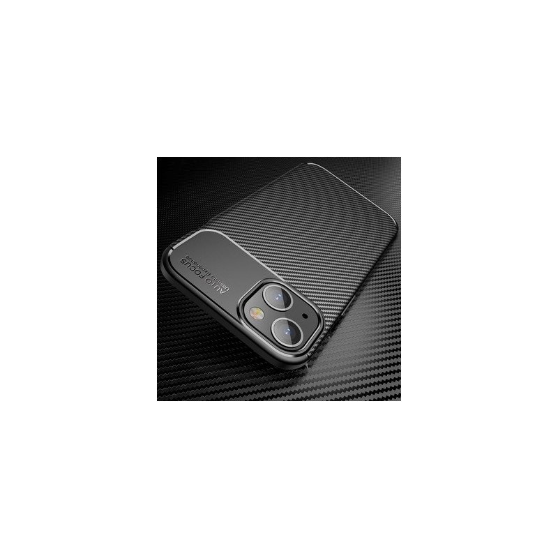 Viedtālruņa aizmugurējais vāciņš Apple iPhone 13 Pro Max Carbon Elite Black