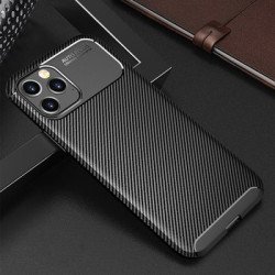 Viedtālruņa aizmugurējais vāciņš Xiaomi Redmi 9 / 9 Prime Carbon Elite Black