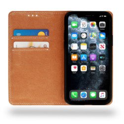 Viedtālruņa atveramais maciņš Xiaomi 11T / 11T Pro Book Special Brown