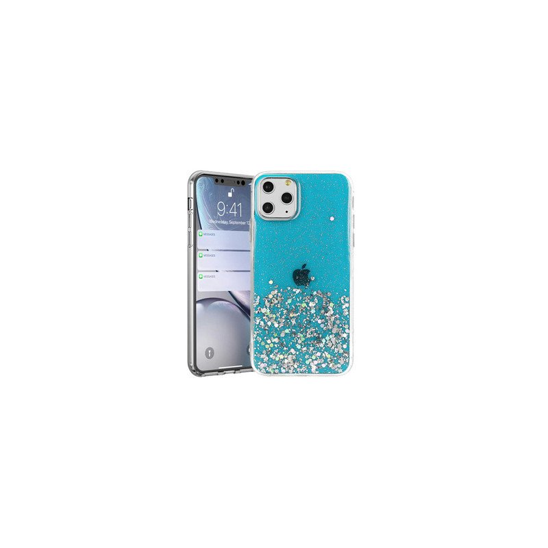 Viedtālruņa aizmugurējais vāciņš Xiaomi 11T / 11T Pro Brilliant Clear Blue, With Design