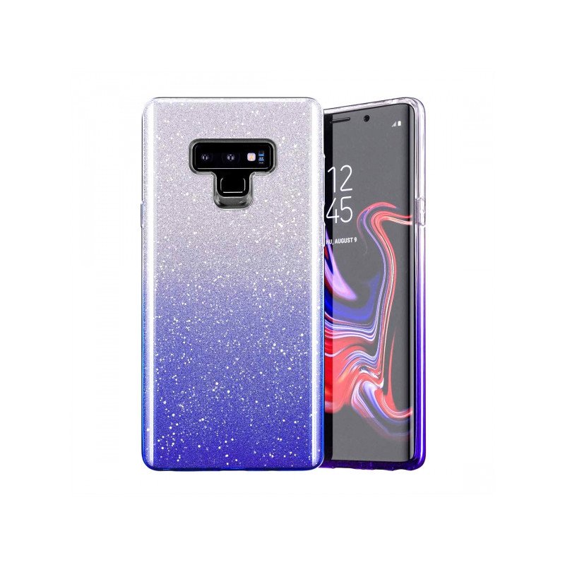 Viedtālruņa aizmugurējais vāciņš Samsung Galaxy S22 Bling Blue