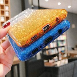 Viedtālruņa aizmugurējais vāciņš Samsung Galaxy S22 Ultra Bling Blue