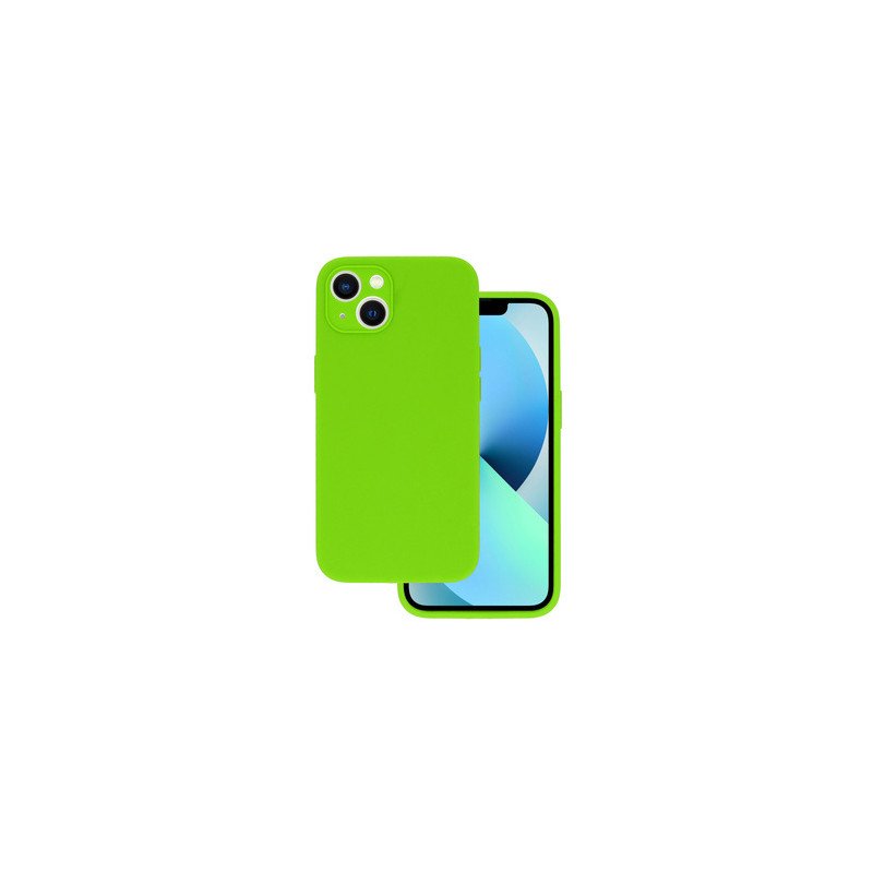 Viedtālruņa aizmugurējais vāciņš Samsung Galaxy S22 Plus Silicone Lite Light Green