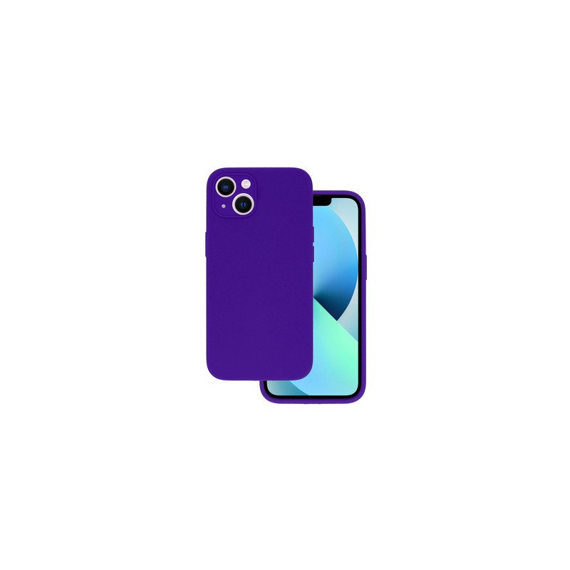 Viedtālruņa aizmugurējais vāciņš Samsung Galaxy S22 Ultra Silicone Lite Indigo