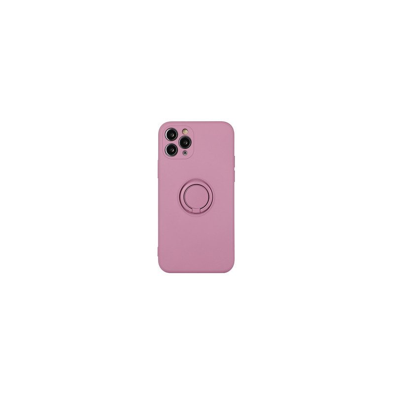 Viedtālruņa aizmugurējais vāciņš Samsung Galaxy S22 Plus Silicone Ring Purple
