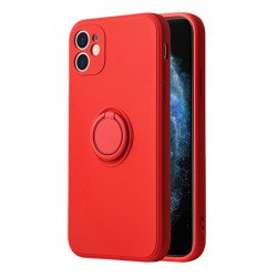 Viedtālruņa aizmugurējais vāciņš Samsung Galaxy A13 5G Silicone Ring Red