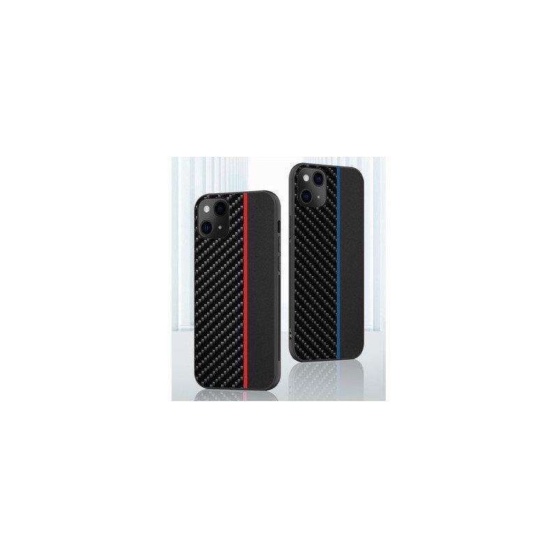 Viedtālruņa aizmugurējais vāciņš Samsung Galaxy A53 5G Protect Carbon Black, Blue