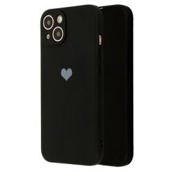 Viedtālruņa aizmugurējais vāciņš Samsung Galaxy A33 5G Silicone Heart Black