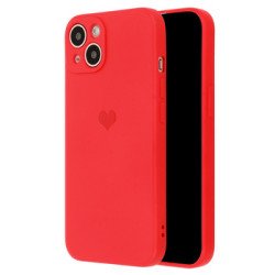 Viedtālruņa aizmugurējais vāciņš Silicone Heart