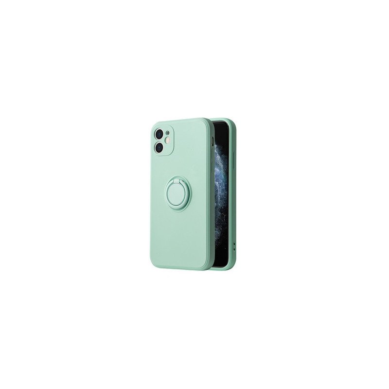 Viedtālruņa aizmugurējais vāciņš Samsung Galaxy A33 5G Silicone Ring Mint