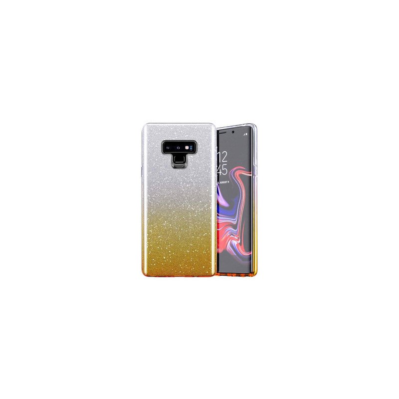 Viedtālruņa aizmugurējais vāciņš Samsung Galaxy A33 5G Bling Gold
