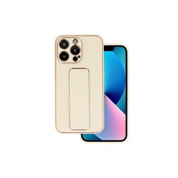Viedtālruņa aizmugurējais vāciņš Samsung Galaxy S22 Ultra Luxury Stand Gold