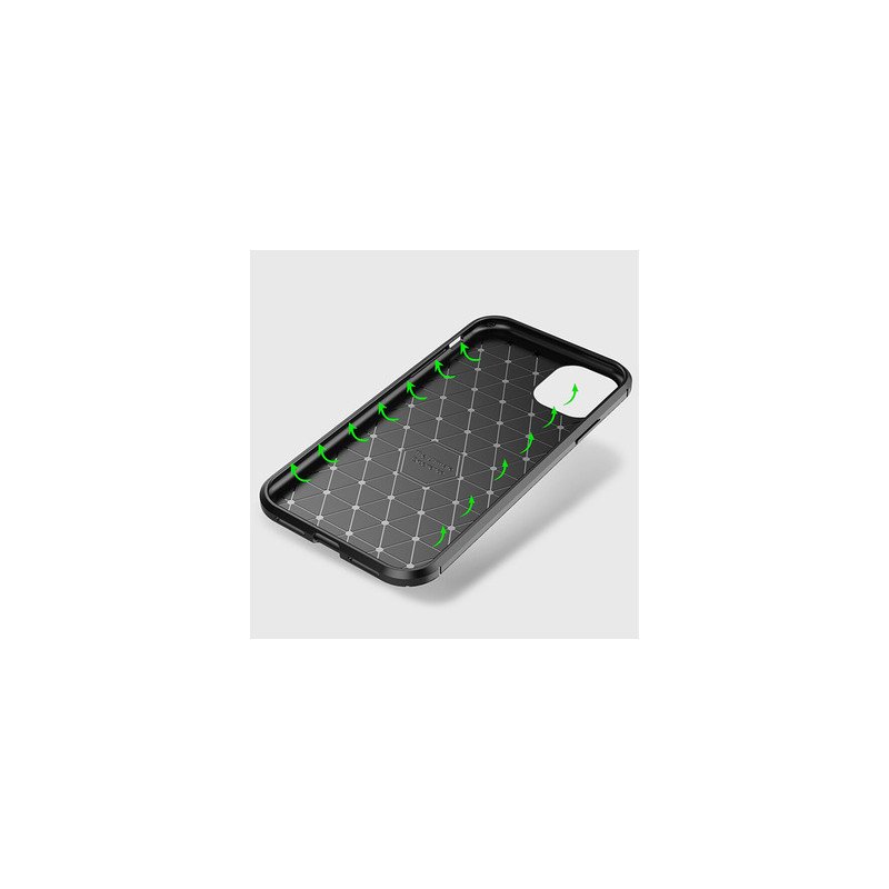 Viedtālruņa aizmugurējais vāciņš Xiaomi Poco X4 Pro 5G Carbon Elite Black