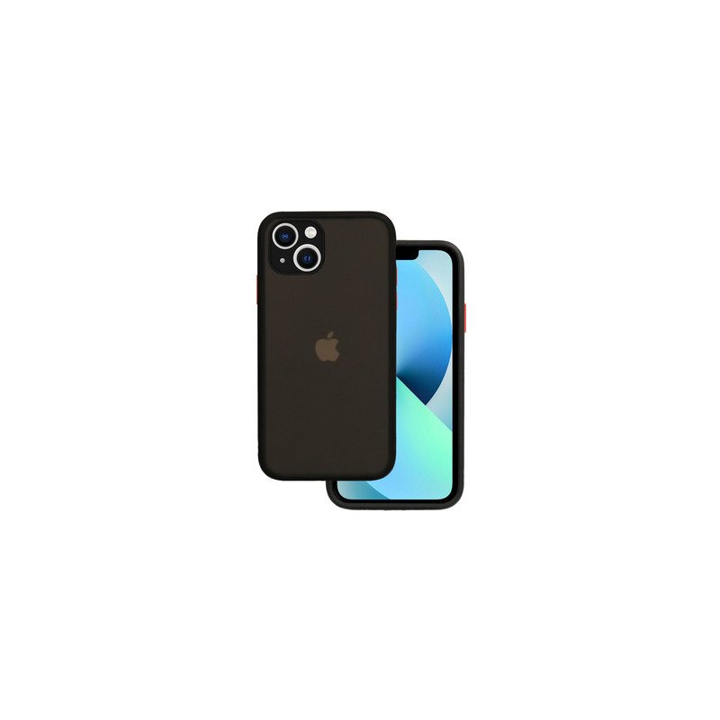Viedtālruņa aizmugurējais vāciņš Samsung Galaxy S20 FE Colored Buttons Black, Transparent