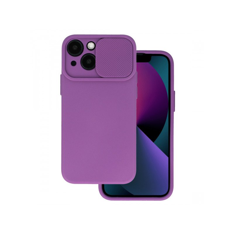 Viedtālruņa aizmugurējais vāciņš Xiaomi Redmi 10C Camshield Purple