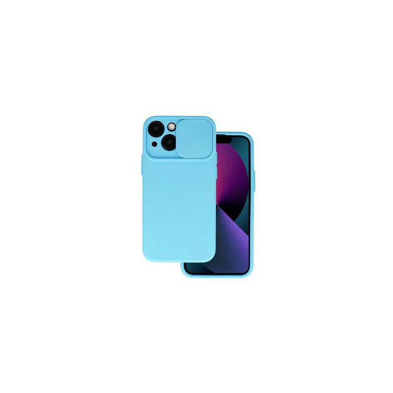 Viedtālruņa aizmugurējais vāciņš Samsung Galaxy A53 5G Camshield Light Blue
