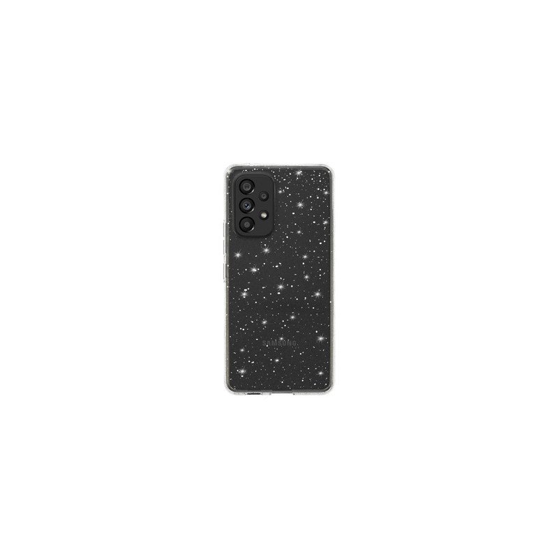 Viedtālruņa aizmugurējais vāciņš Samsung Galaxy A52 / A52 5G / A52s 5G Crystal Glitter Transparent