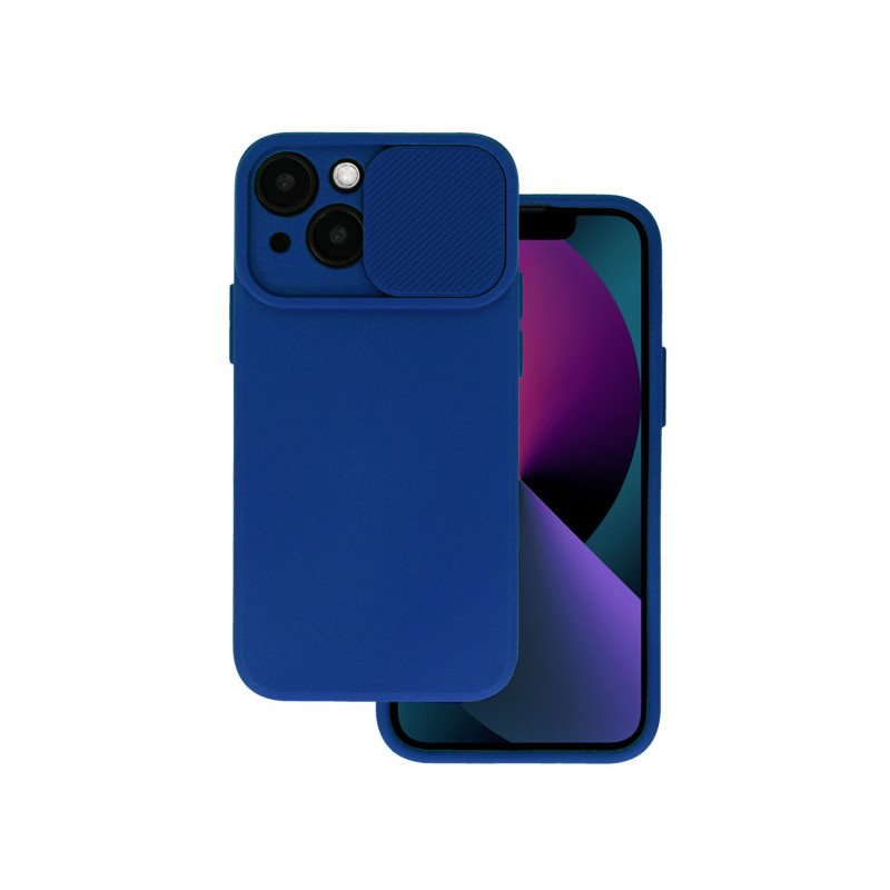Viedtālruņa aizmugurējais vāciņš Apple iPhone 13 Camshield Navy