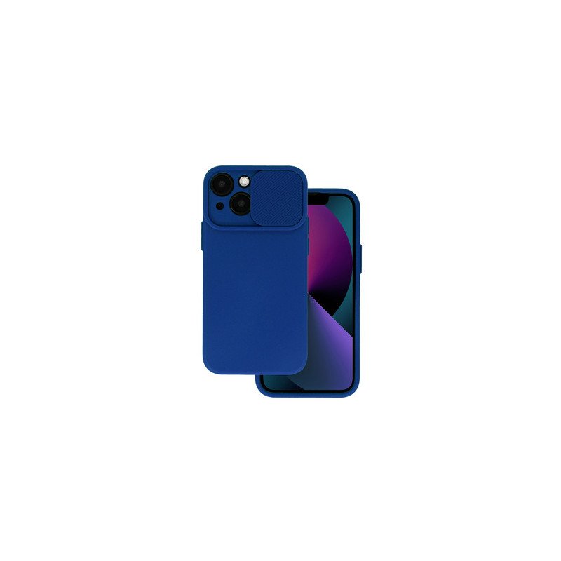 Viedtālruņa aizmugurējais vāciņš Apple iPhone 7 / 8 / SE 20 / SE 22 Camshield Dark Blue