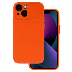 Viedtālruņa aizmugurējais vāciņš Apple iPhone 14 Camshield Orange