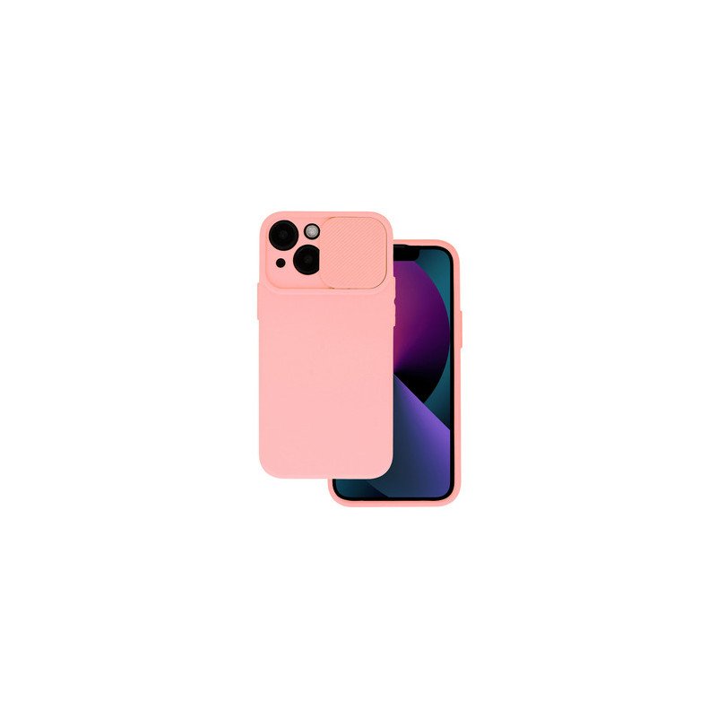 Viedtālruņa aizmugurējais vāciņš Apple iPhone 14 Pro Camshield Soft Pink