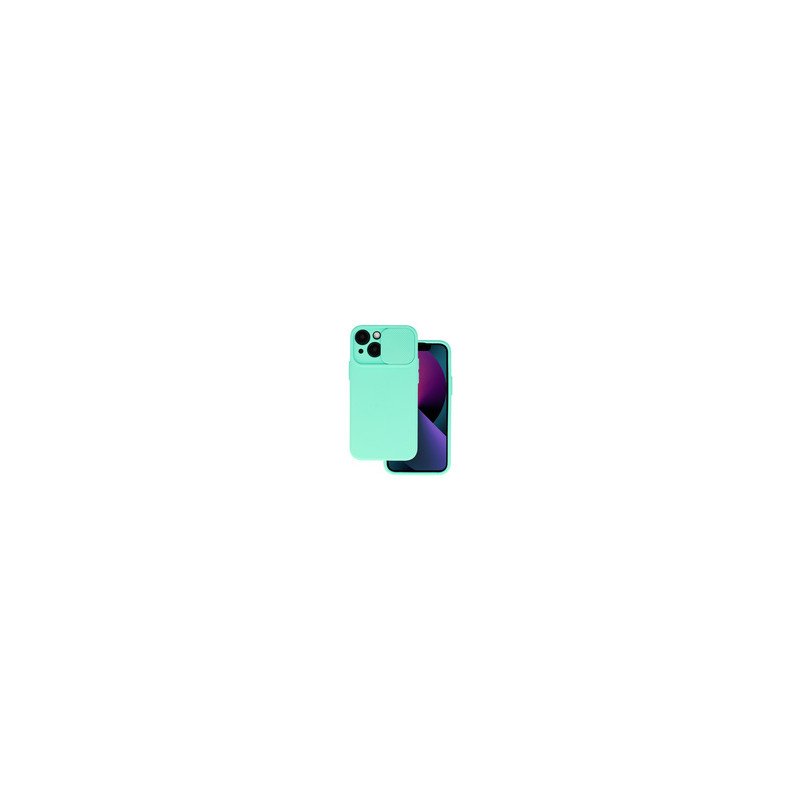 Viedtālruņa aizmugurējais vāciņš Apple iPhone 14 Pro Camshield Mint