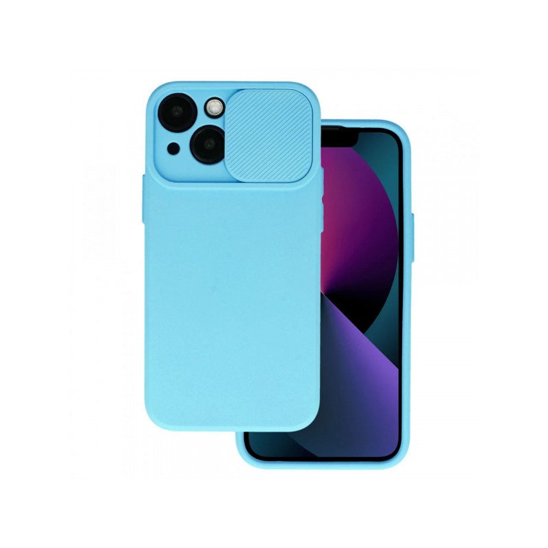 Viedtālruņa aizmugurējais vāciņš Apple iPhone 14 Pro Max Camshield Light Blue