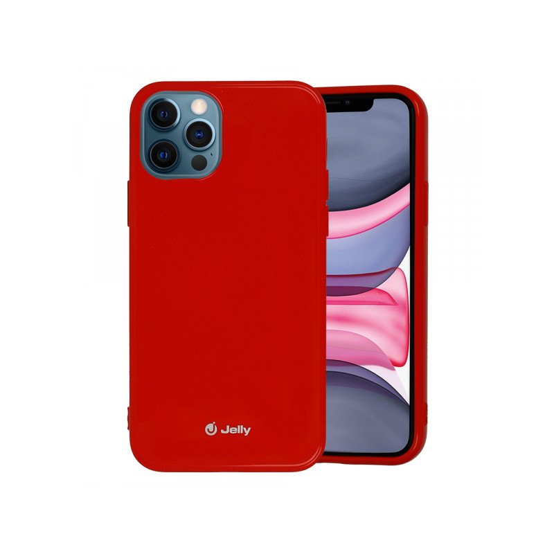 Viedtālruņa aizmugurējais vāciņš Apple iPhone 14 Pro Max Jelly Red
