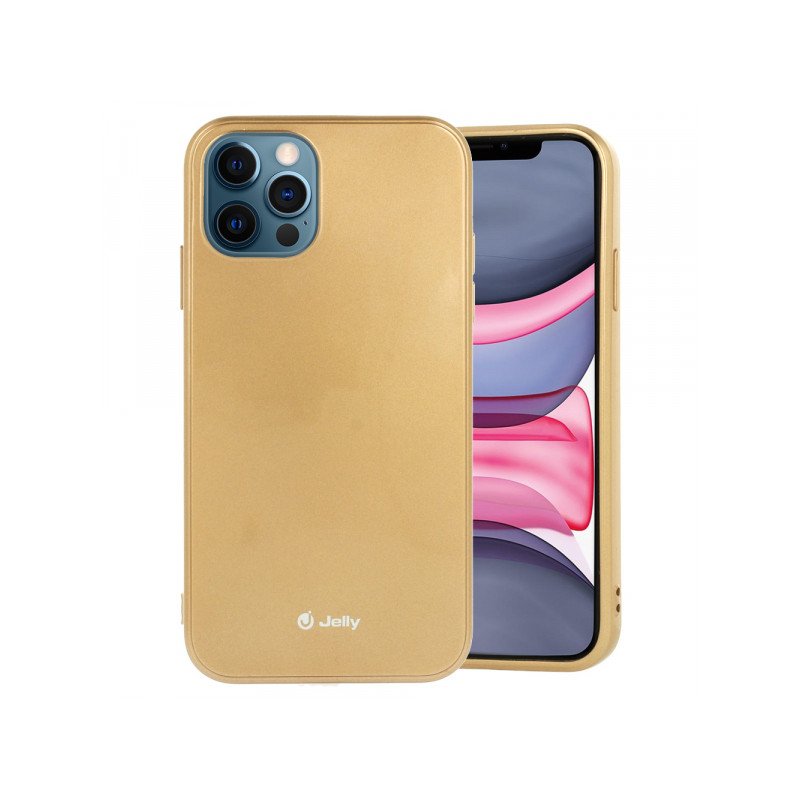 Viedtālruņa aizmugurējais vāciņš Apple iPhone 14 Pro Max Jelly Gold