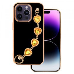 Viedtālruņa aizmugurējais vāciņš Apple iPhone 14 Pro Max Trend design 2 Black
