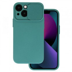 Viedtālruņa aizmugurējais vāciņš Samsung Galaxy A14 5G Camshield Dark Green