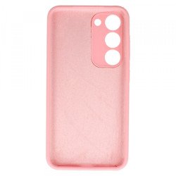 Viedtālruņa aizmugurējais vāciņš Samsung Galaxy S23 Plus Silicone Lite Light Pink
