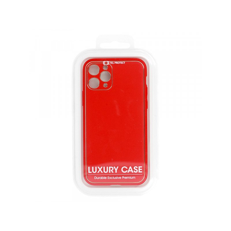 Viedtālruņa aizmugurējais vāciņš Samsung Galaxy S23 Luxury Red