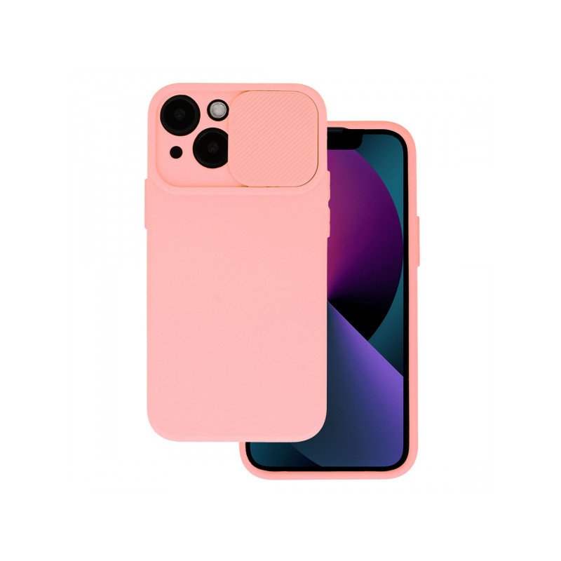 Viedtālruņa aizmugurējais vāciņš Samsung Galaxy A54 5G Camshield Light Pink